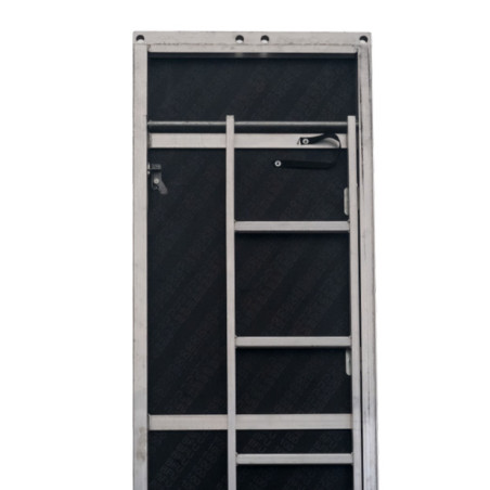 Communication platform with hatch and ladder type Plettac P70
