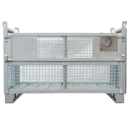 Mesh basket container