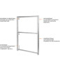 Top end frame 1.00x0.70m P70 plettac type Top end frame 1.00x0.70m P70 plettac type