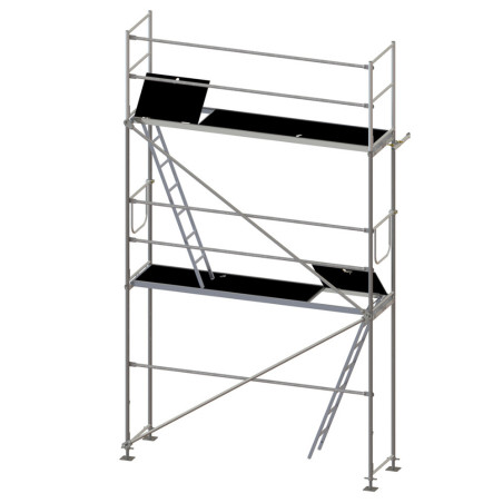 Galvanized scaffolding P70 19m2
