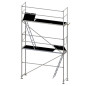 Ready-made scaffolding set P70 type Plettac 19m2