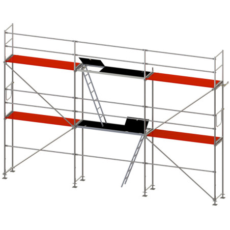 Construction Scaffolding P70 type Plettac 47m2