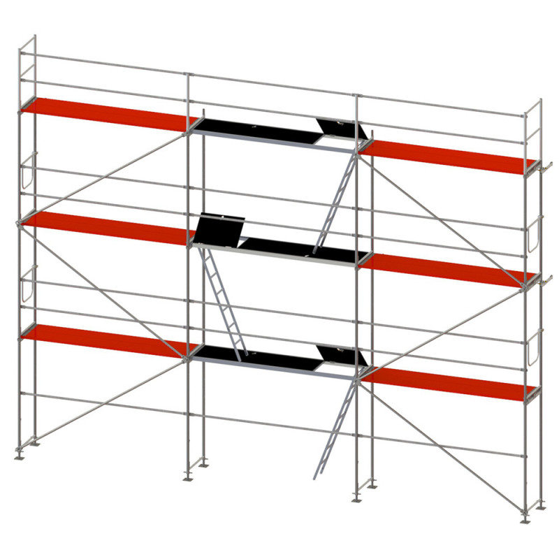 Construction Scaffolding P70 type Plettac 75m2