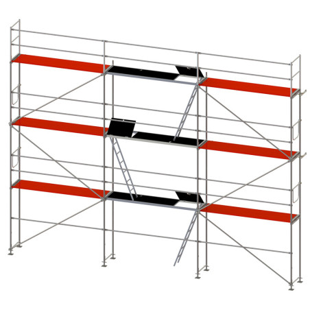 Construction Scaffolding P70 type Plettac 75m2