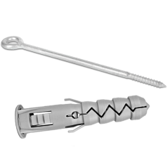 Eye bolt type plettac 300mm x 10 + anchor sleeve